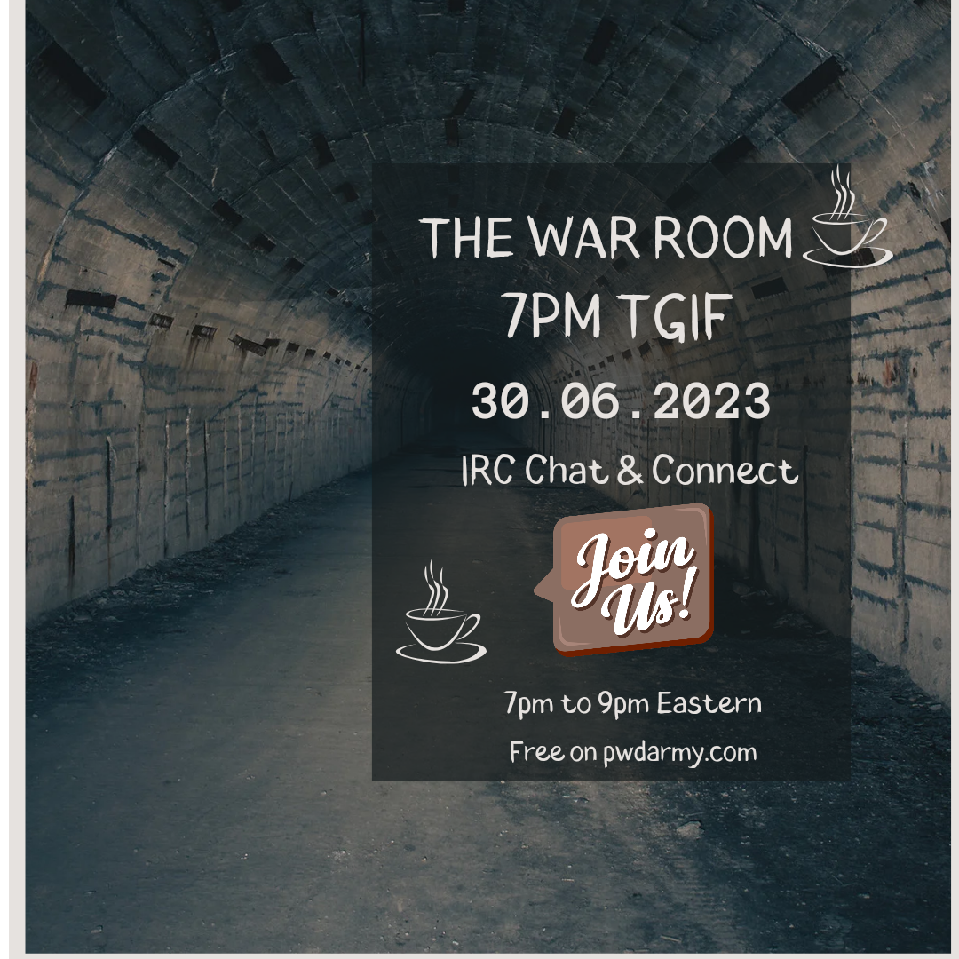 This Friday event war room poster